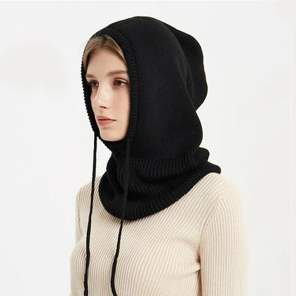 Cashmere Beanie Hat, Knit Headwear for Cold Weather