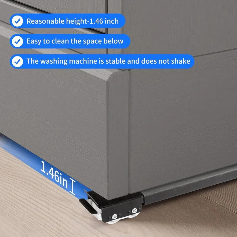 Adjustable Appliance Rollers for Washer, Dryer and Refrigerator