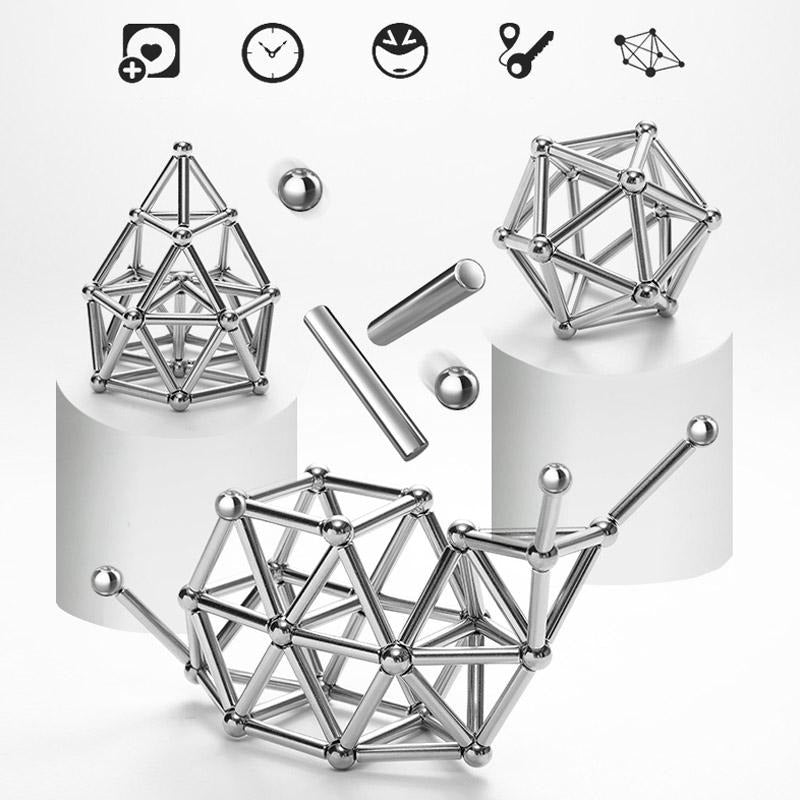 Magnetic Creative Set and DIY Magnetic Sphere Rod Kit