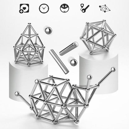 Magnetic Creative Set and DIY Magnetic Sphere Rod Kit