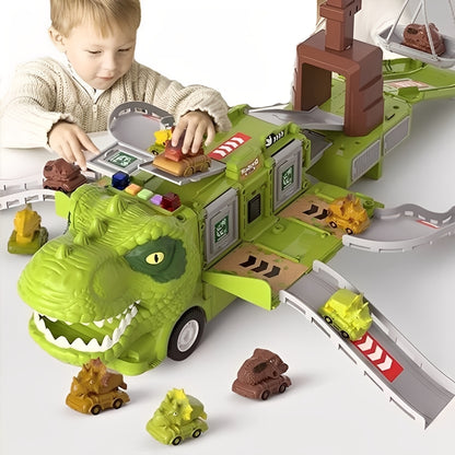 2-in-1 Dual Dinosaur Truck Toy