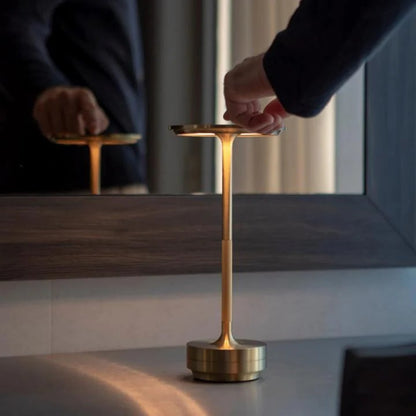 Dimmable Portable Cordless Table Lamp Rechargeable Battery