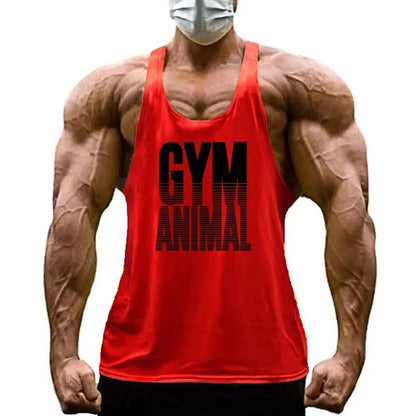 Men's Athletic Cotton Stringer Vest with Slim Muscle Cut
