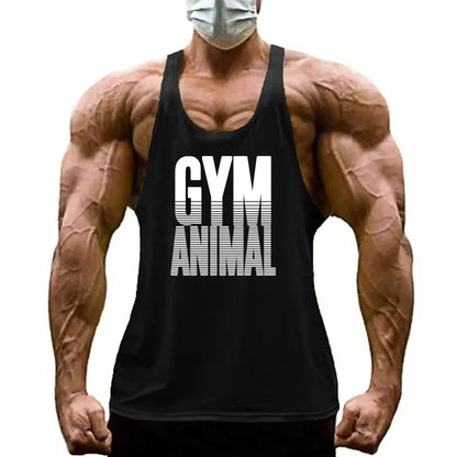 Men's Athletic Cotton Stringer Vest with Slim Muscle Cut