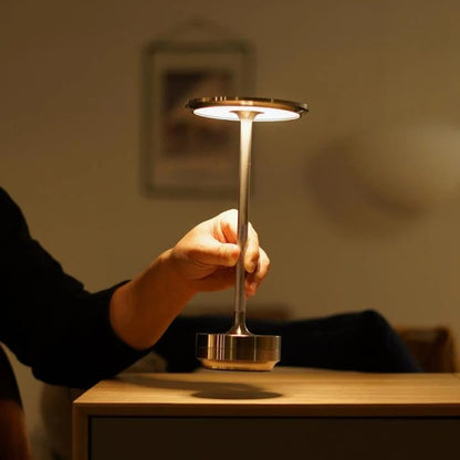 Dimmable Portable Cordless Table Lamp Rechargeable Battery