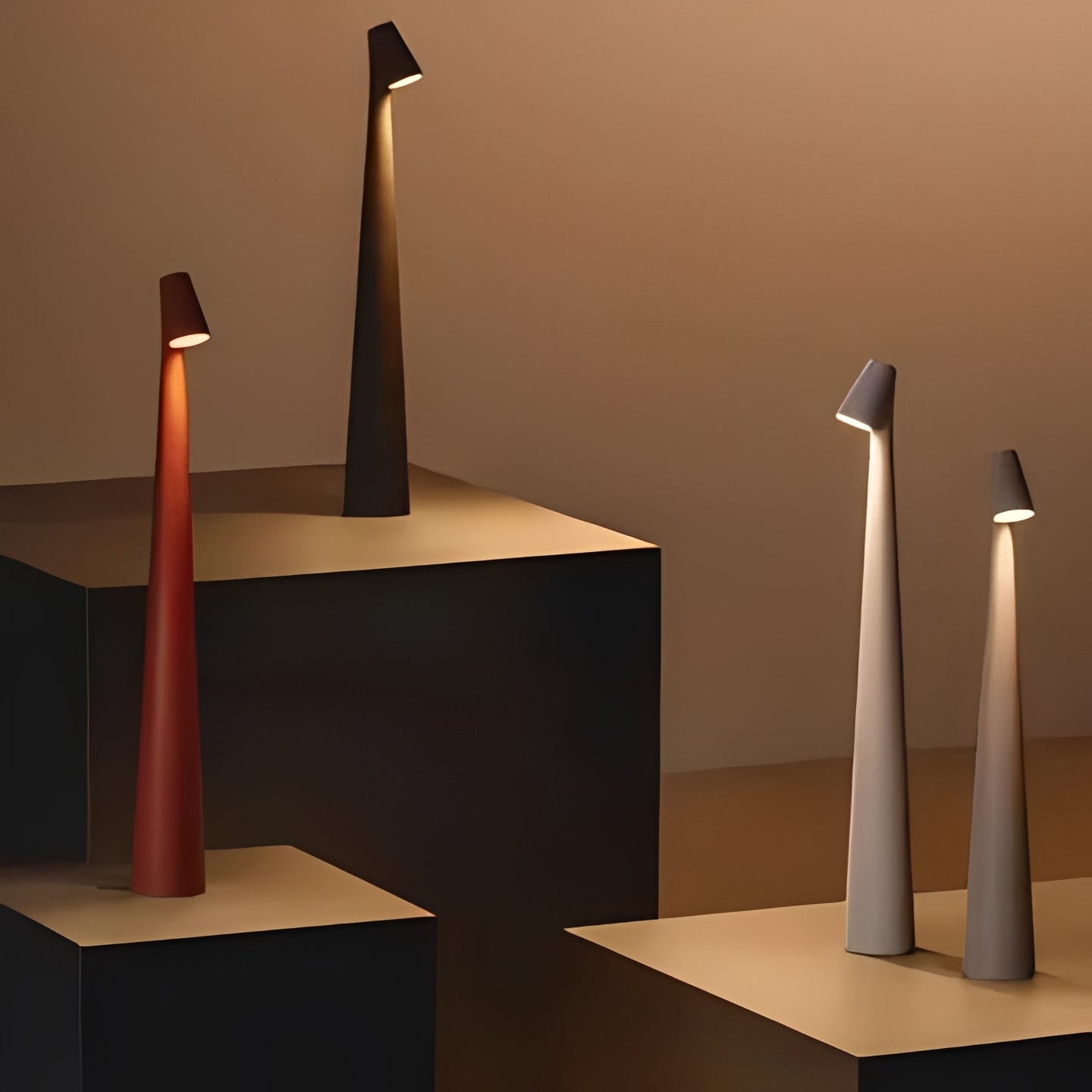 Rechargeable LED Desk Lamp with Tap Control