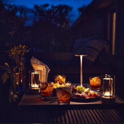 Dimmable Portable Cordless Table Lamp Rechargeable Battery