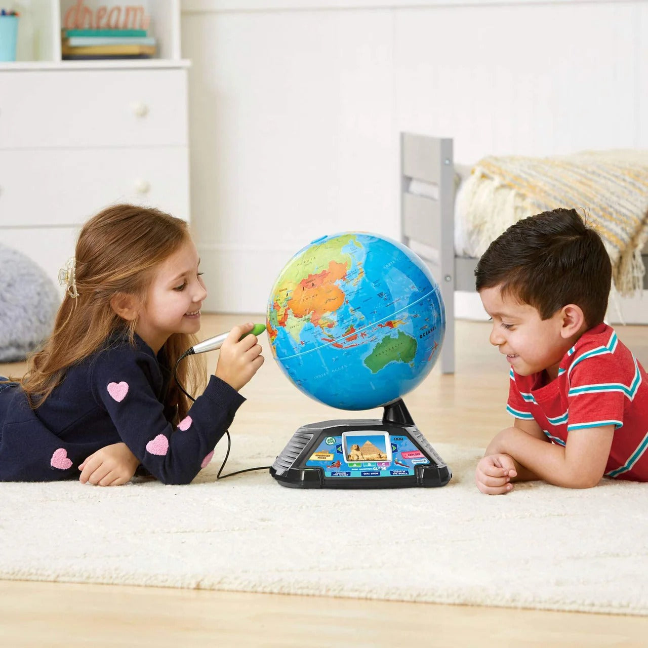 Smart Learning Sphere and Child Interactive Video Globe