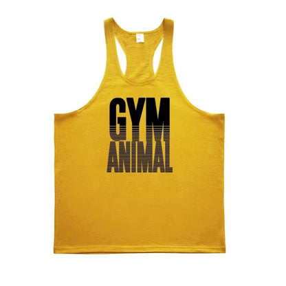 Men's Athletic Cotton Stringer Vest with Slim Muscle Cut