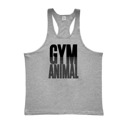 Men's Athletic Cotton Stringer Vest with Slim Muscle Cut