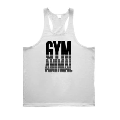 Men's Athletic Cotton Stringer Vest with Slim Muscle Cut