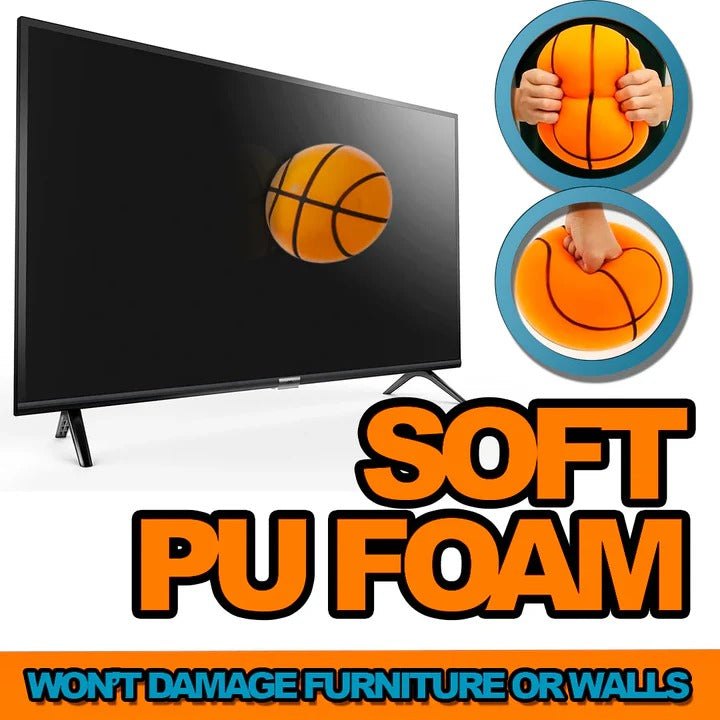 Low-Noise Basketball, Indoor Soft Ball for Training and Practice