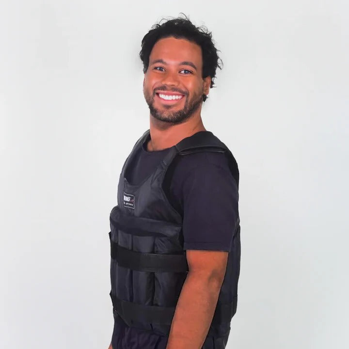 Exercise Training Vest with Weight-Ready Adjustable Design