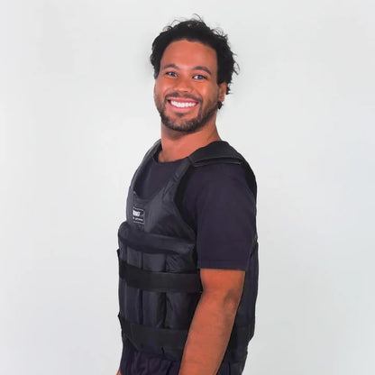Exercise Training Vest with Weight-Ready Adjustable Design
