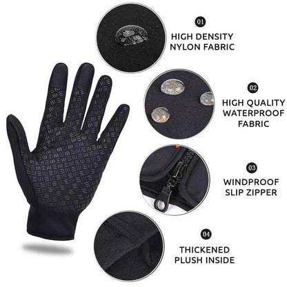 Unisex Thermal Gloves – Warming for Cycling, Skiing & Hiking