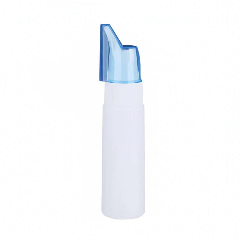 Squeeze Sinus Flush Bottle with Controlled Flow Tip for Nasal Congestion and Allergy Care