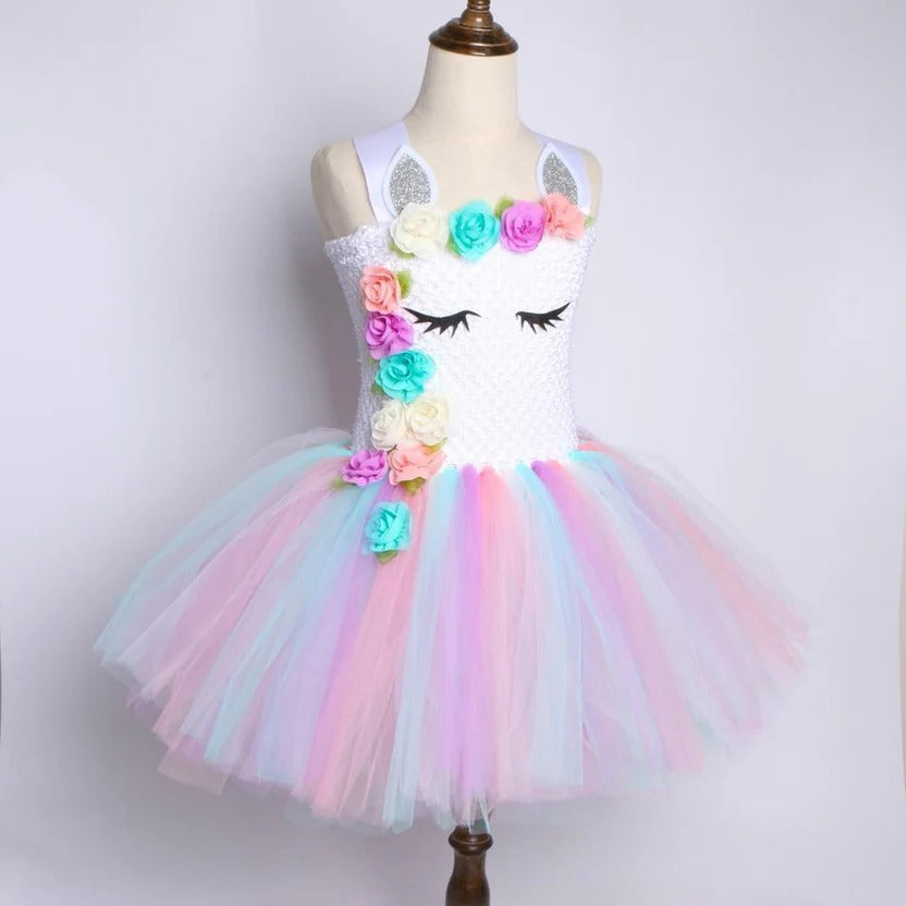 Rainbow Unicorn Tutu and Pastel Princess Gown