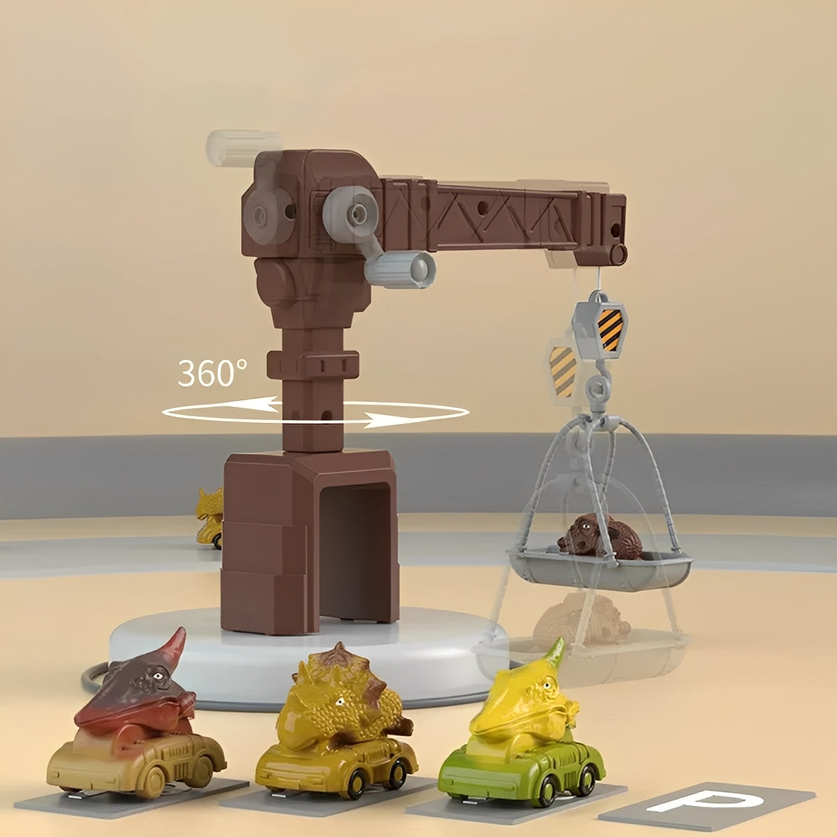 2-in-1 Dual Dinosaur Truck Toy