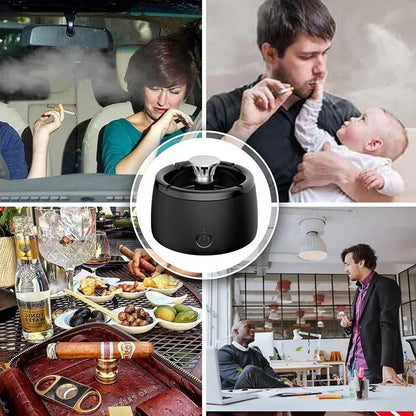 Rechargeable Smokeless Ashtray