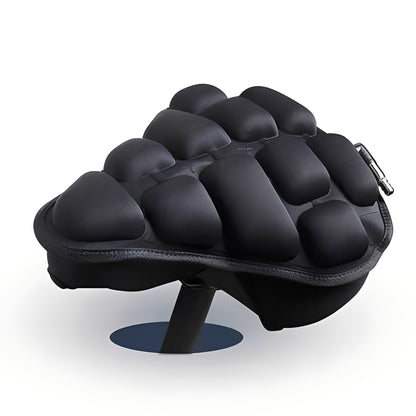 Inflatable Bicycle Seat Cushion with 3D Air Pocket Design