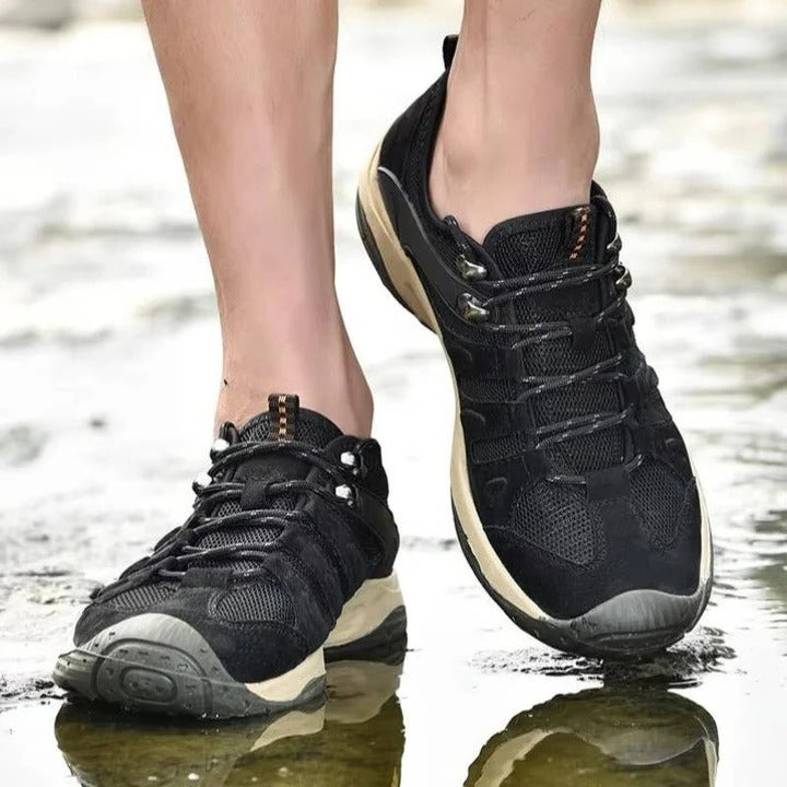 Women's Waterproof Trail Walking Shoes with Anti Slip Outsole and Ankle Support