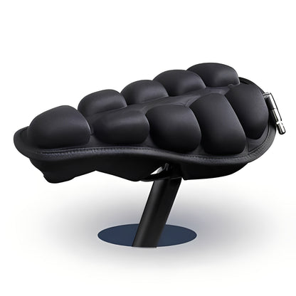 Inflatable Bicycle Seat Cushion with 3D Air Pocket Design