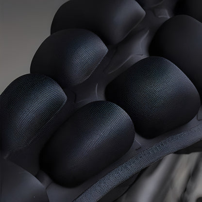 Inflatable Bicycle Seat Cushion with 3D Air Pocket Design