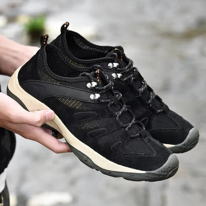 Women's Waterproof Trail Walking Shoes with Anti Slip Outsole and Ankle Support