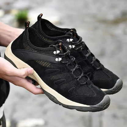 Women's Waterproof Trail Walking Shoes with Anti Slip Outsole and Ankle Support