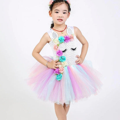 Rainbow Unicorn Tutu and Pastel Princess Gown