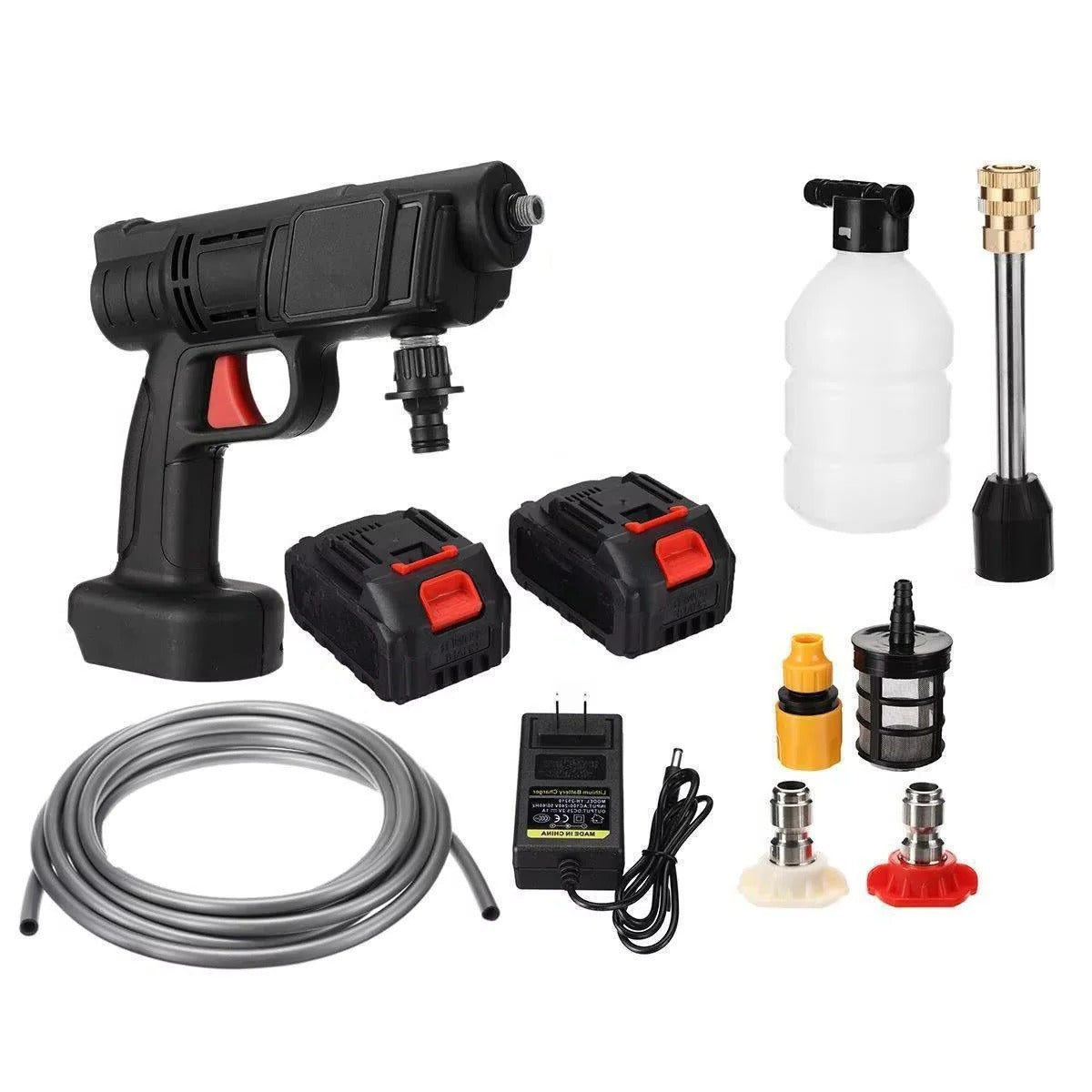 Cordless Car Washing High-pressure Water Nozzle