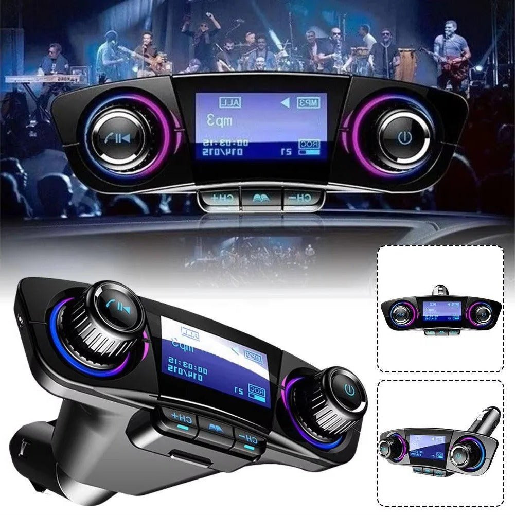 Auto Wireless Handsfree Dual USB Charger