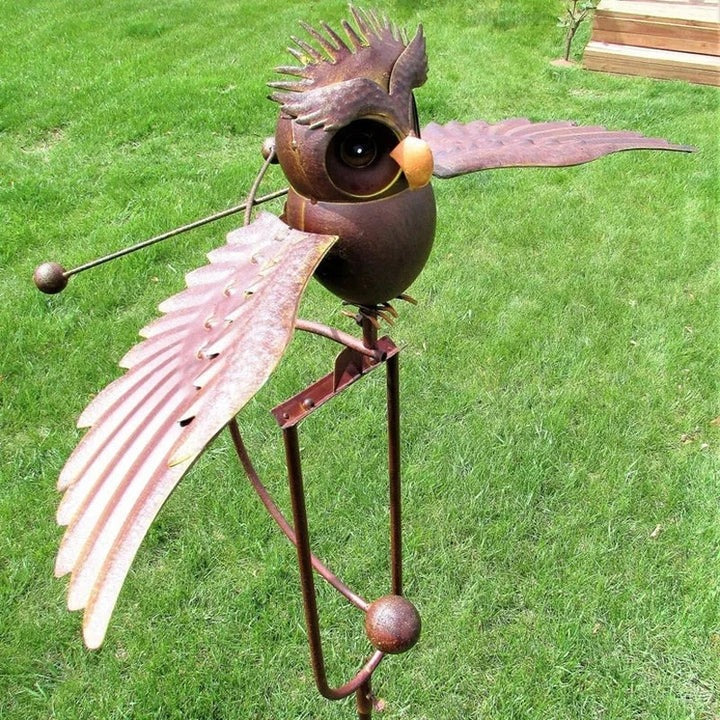 Outdoor Bird Statue for Garden and Patio Decor