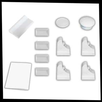 Pack of 4 Child Safety Magnetic Cabinet Locks