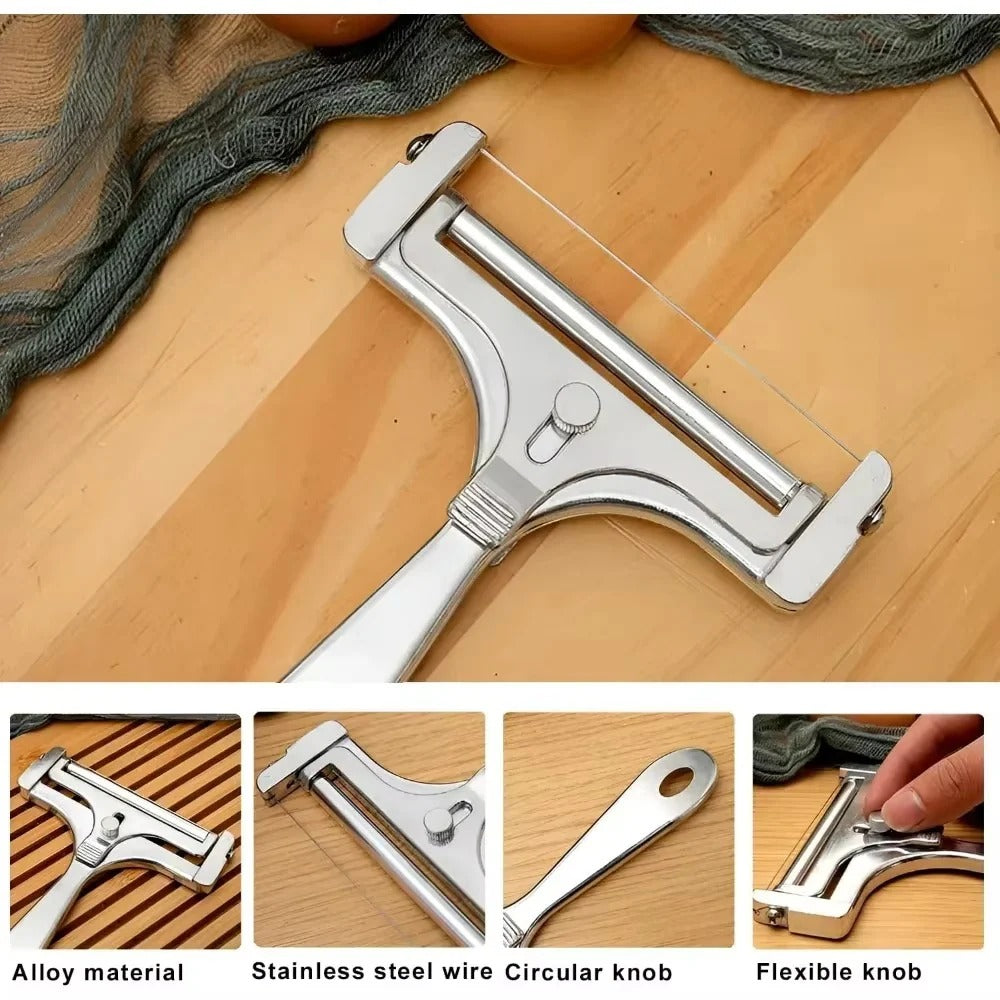 Manual Cheese Slicer with Set of 4 Spare Wires