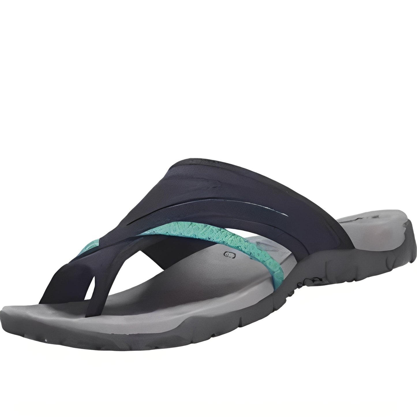 Women's Cross Strap Sandals with Synthetic Upper and Rubber Outsole