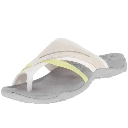 Women's Cross Strap Sandals with Synthetic Upper and Rubber Outsole