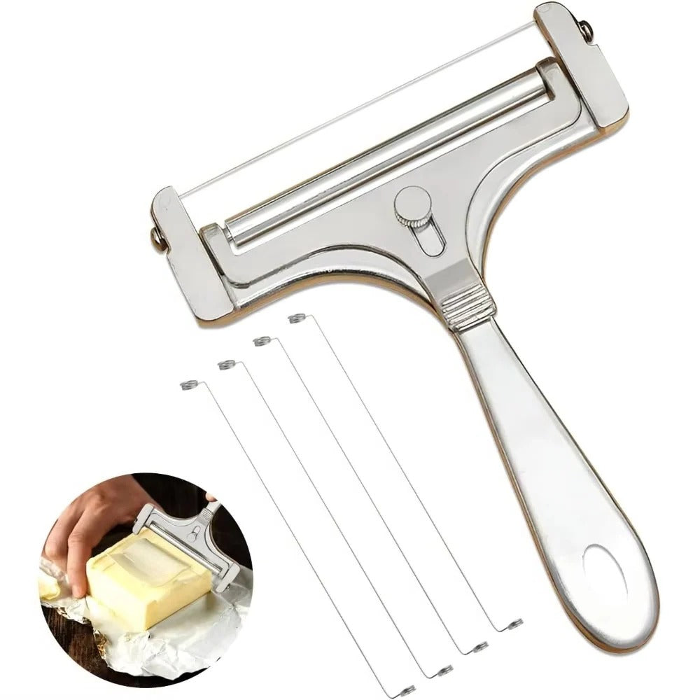 Manual Cheese Slicer with Set of 4 Spare Wires