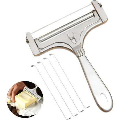 Manual Cheese Slicer with Set of 4 Spare Wires