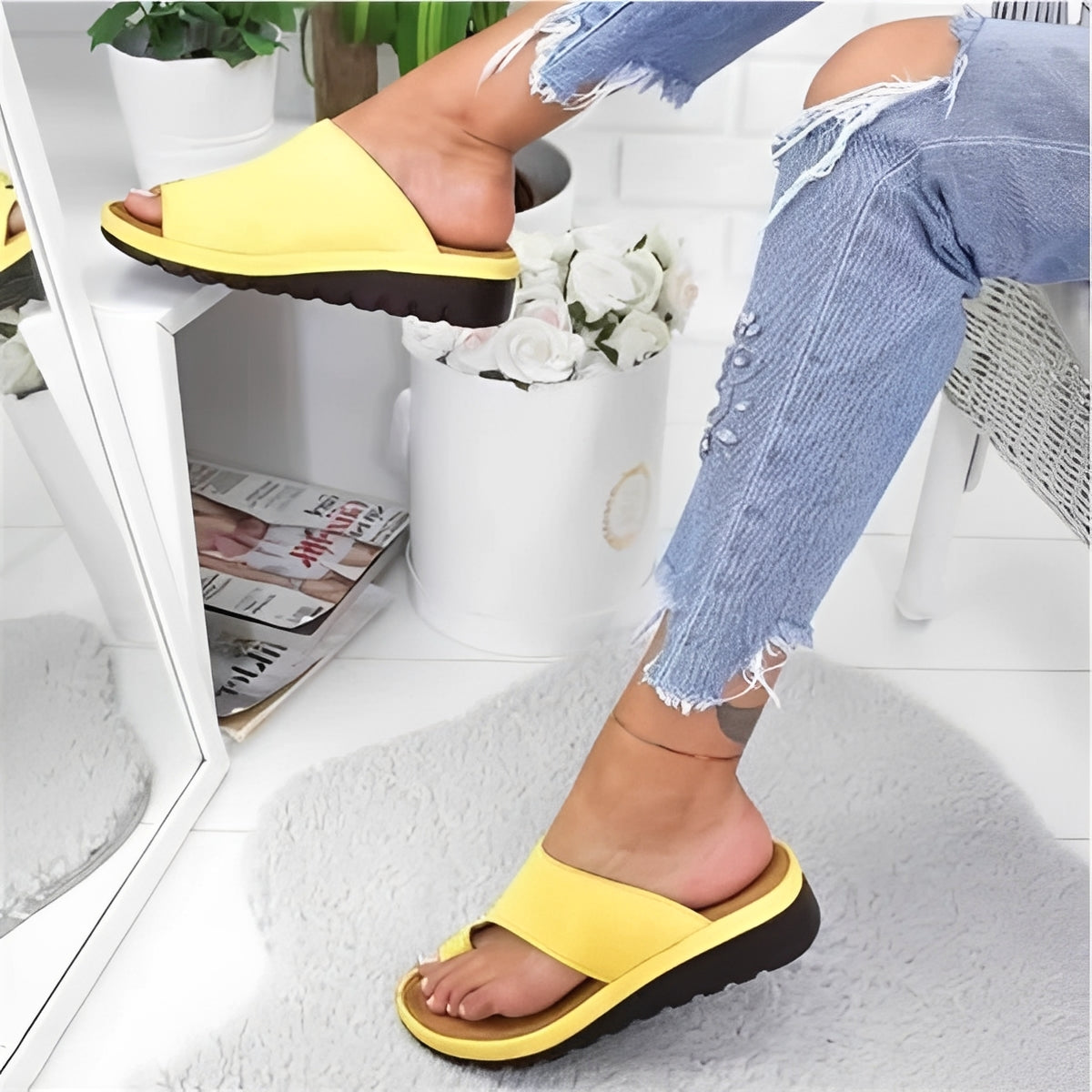 Women's Comfort Alignment Sandals with Arch Support