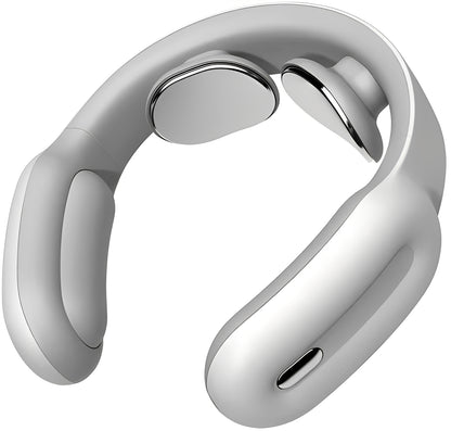 Rechargeable Neck Massager with Heat and Adjustable Pulse Modes