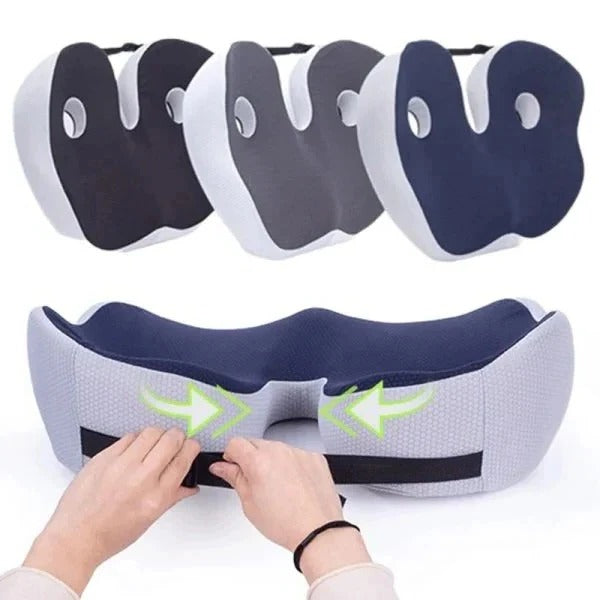 Adjustable Seat Cushion Memory Foam for Sitting Support