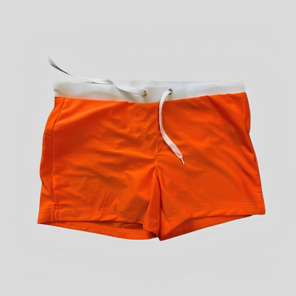 Men's Quick-Dry Swim Trunks with Elastic Waistband