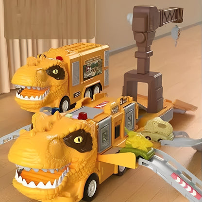 2-in-1 Dual Dinosaur Truck Toy
