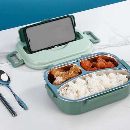 Insulated Thermal Lunch Box Stainless Steel