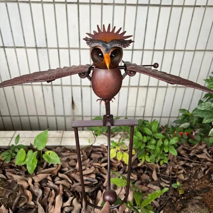 Outdoor Bird Statue for Garden and Patio Decor