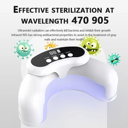 Portable Laser Nail Care Device for Fingernails and Toenails
