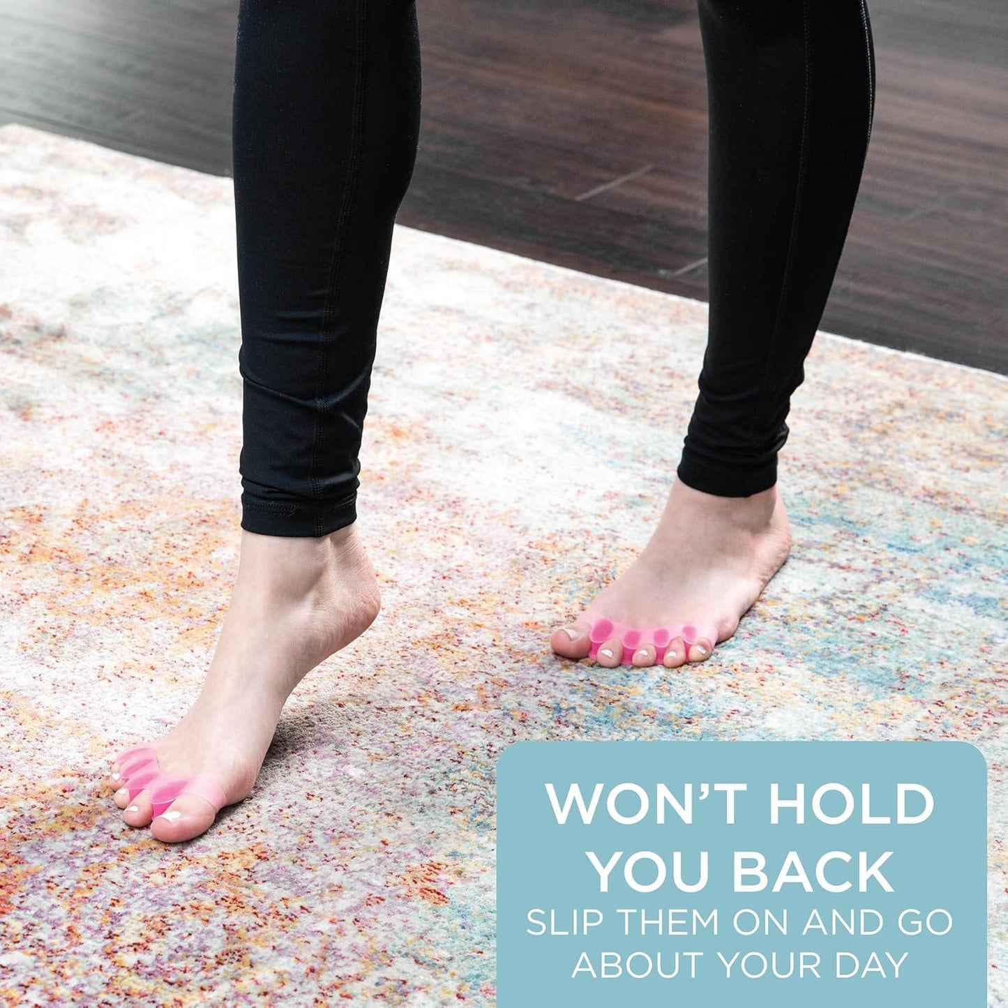 Reusable Silicone Toe Separator Support for Daily Foot Comfort