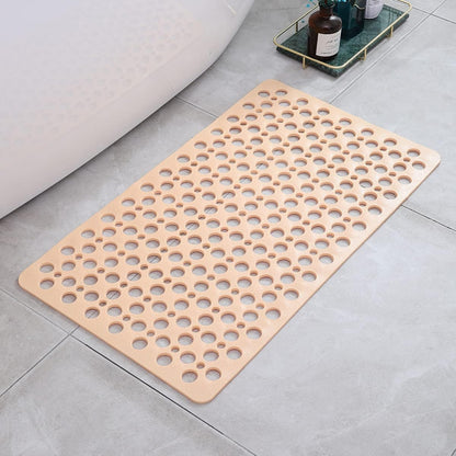 Slip Resistant Shower Mat with Antibacterial Textured Surface