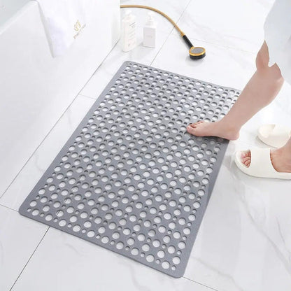 Slip Resistant Shower Mat with Antibacterial Textured Surface